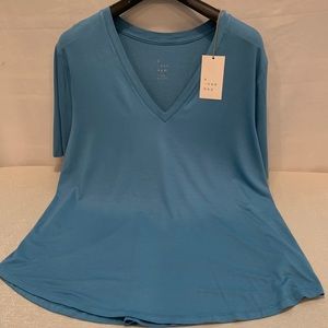 NWT A New Day Blue T Shirt size XL